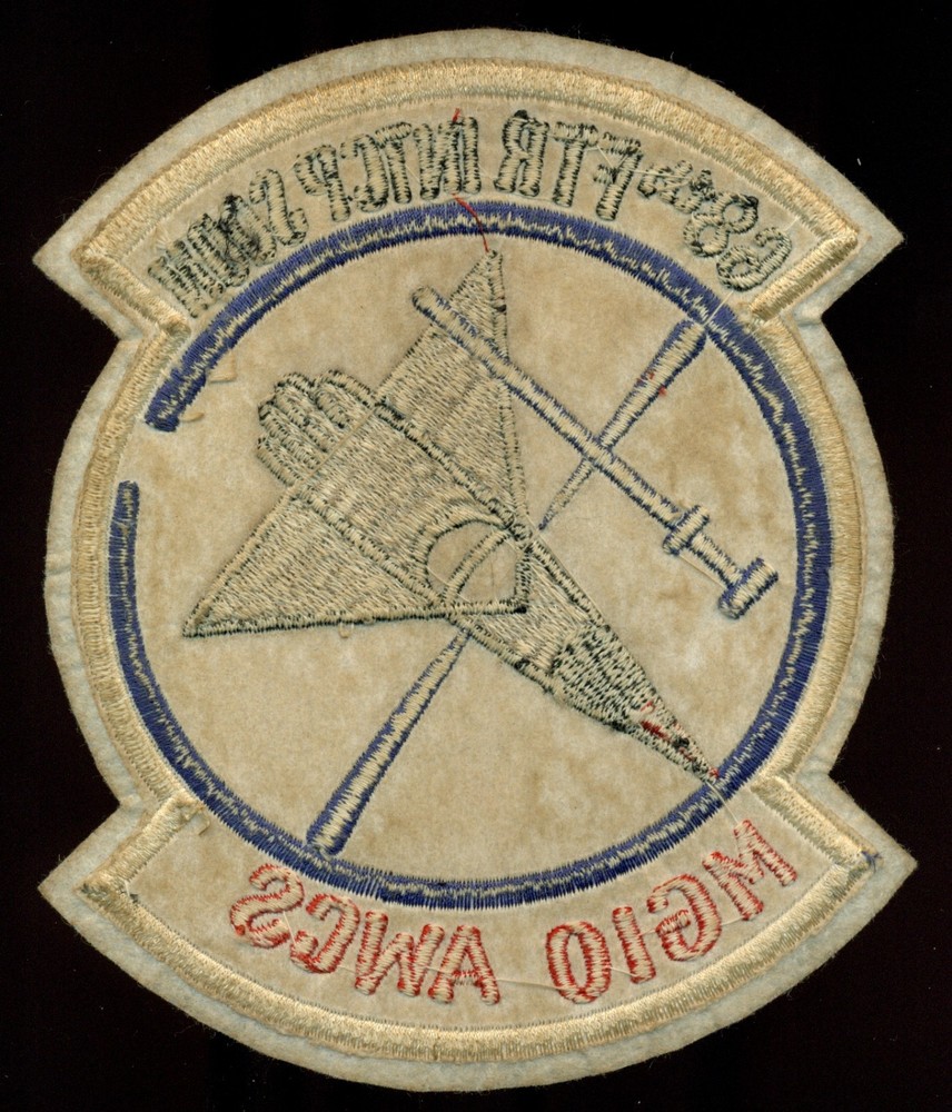 USAF 68th Fighter Interceptor Squadron MGIO AWCS Patch S-12