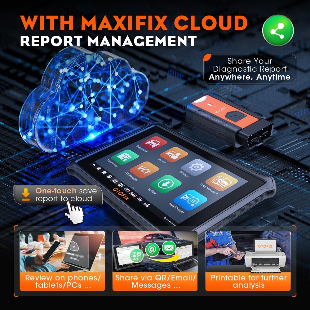 2024 OTOFIX D1 Lite Bidirectional Full System Car Diagnostic Scanner KEY Coding