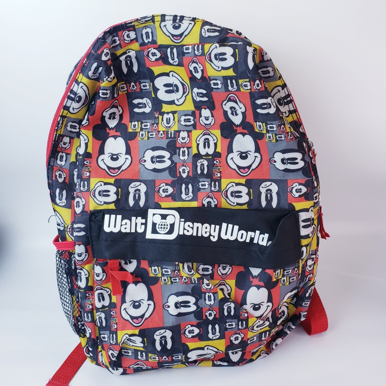 Authentic Walt Disney World Parks All Over Mickey Mouse Backpack Bag