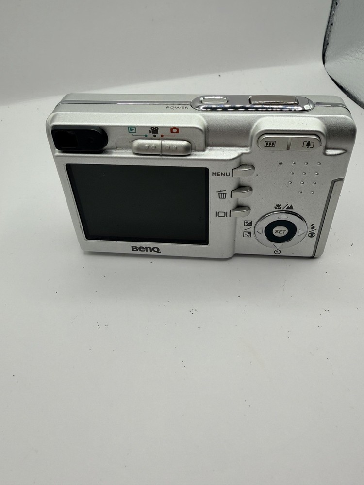 BenQ DC E43 Digital Camera 4MP 3x Optical Zoom Compact Camera Tested Working