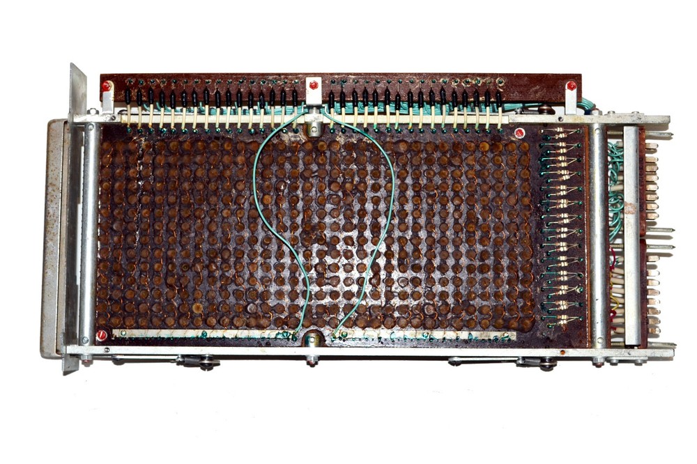 Vintage Rare Ferrite Memory Module 56-bytes from Soviet EVM ISKRA-23 USSR