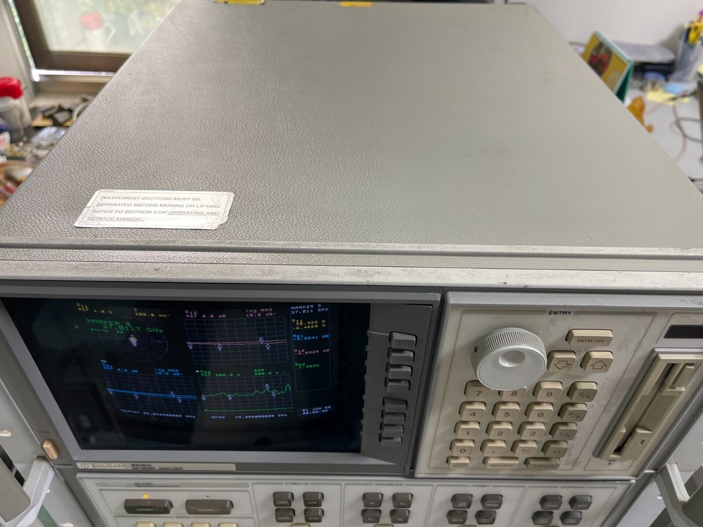 HP Agilent 8510C LCD Display Processor for Network Analyzer System _4116A10962