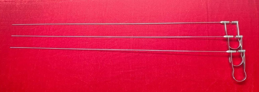 Laparoscopic Urology PCNL Bipronge Forceps 3fr 60cm Reusable Instruments - 3pc