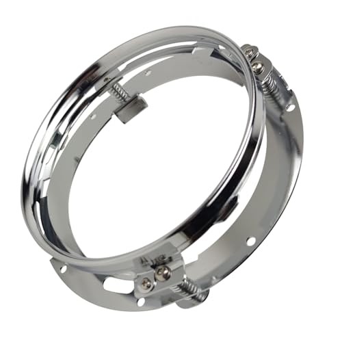 Mtorcycle Headlight Ring Bracket 7inch Led Round Trim Ring Mounting Chrome