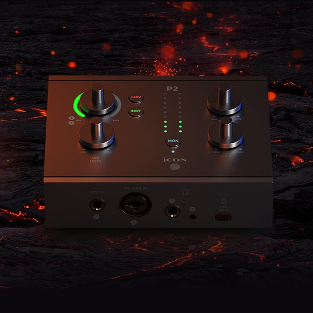 ** NEW iCON Pro Audio Panel 2 | 24-Bit/192kHz | USB Audio Interface for PC & Mac