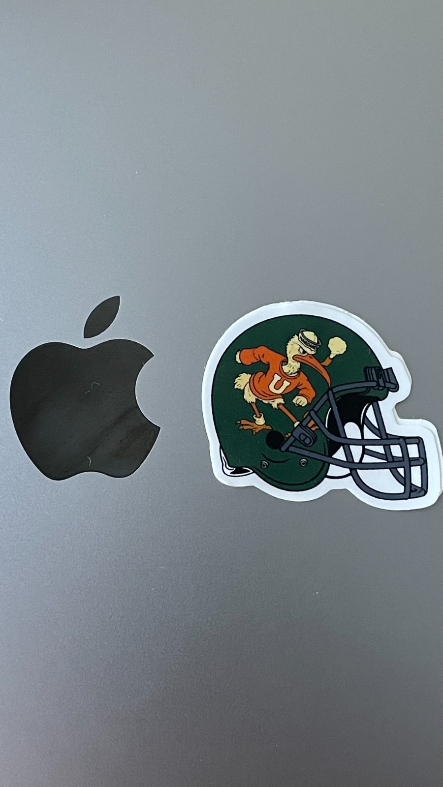 Miami Hurricanes Vintage Tailgate sticker
