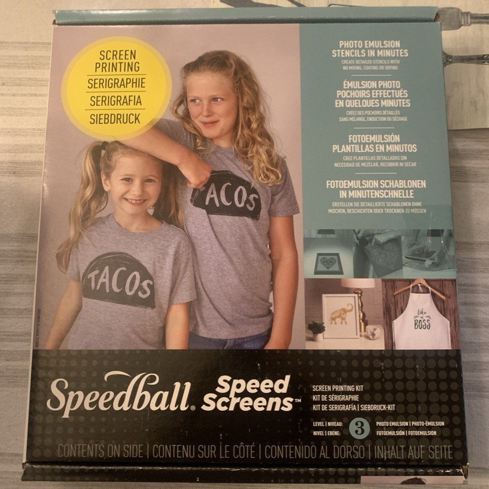 Speedball Basic Screen Printing Kit for Stencil Method M9