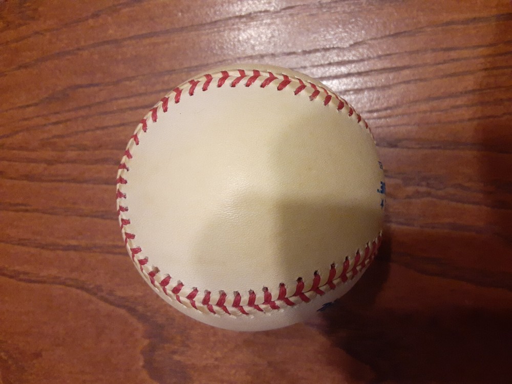 Sandy Almoar Jr Autographed Baseball