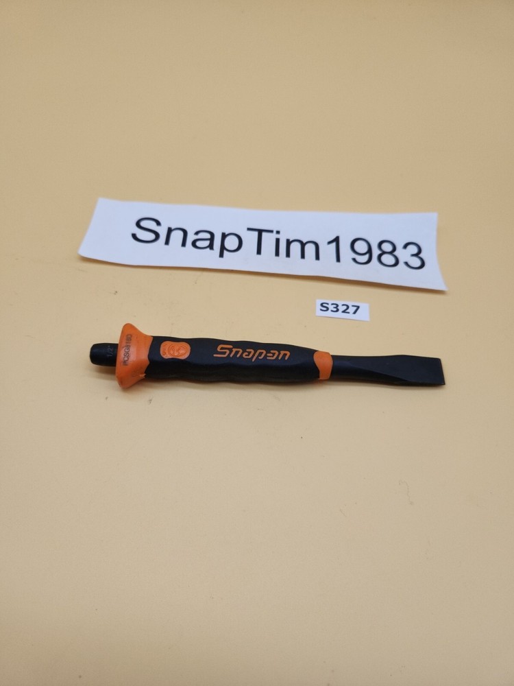 Snap-on Tools  Soft Grip 1/2" Flat Edge Chisel PCSG816O ORANGE