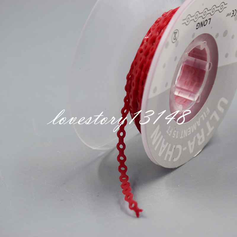 Dental Ortho Elastic Ultra Power Chain Rubber Braces Bands Long/Short/Continuous