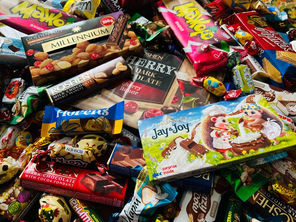 Ukrainian Candy Box | Mystery Sweets Gift Set | Assorted Chocolate & Candy Mix
