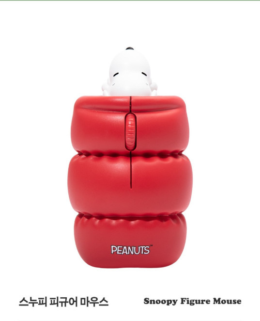 [Computer Mouse] PEANUTS Snoopy Figure 2.4Ghz Wireless & Bluetooth