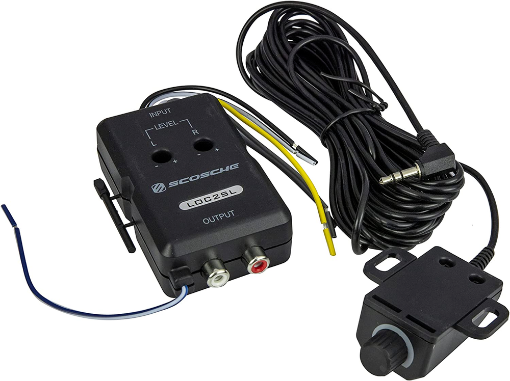 LOC2SL Line Output Converter Adjustable Amplifier Module Car Stereo, 2-Channel