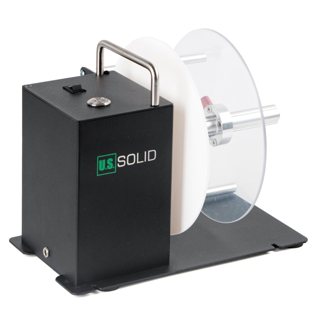 U.S. Solid Automatic Label Rewinder with Sensor Arm Bidirectional Rewinding