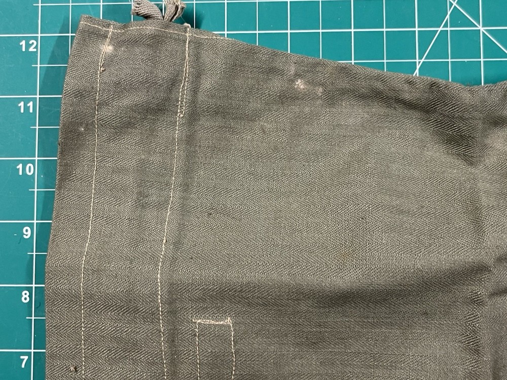 WWII US Red Cross HBT Ditty Bag