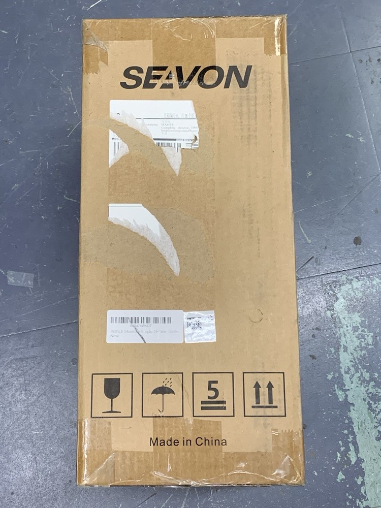 SEAVON 1500 Sq.ft Dehumidifier Smart Humidity Control & Display 24H Timer