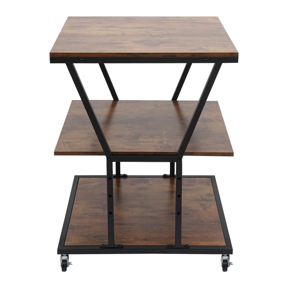 3-Tier Printer Stand Printer Storage Cart Printer Stand for Home/Office
