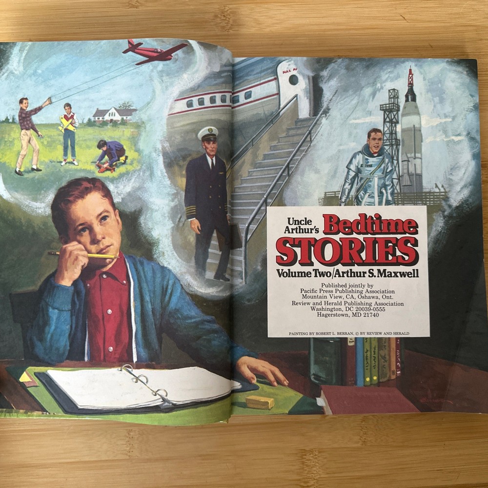 1976 Uncle Arthur's Bedtime Stories Volume 2 Maxwell