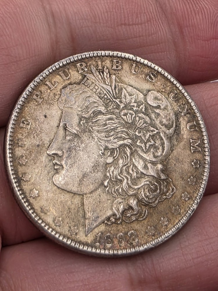 1898 P Morgan Silver Dollar