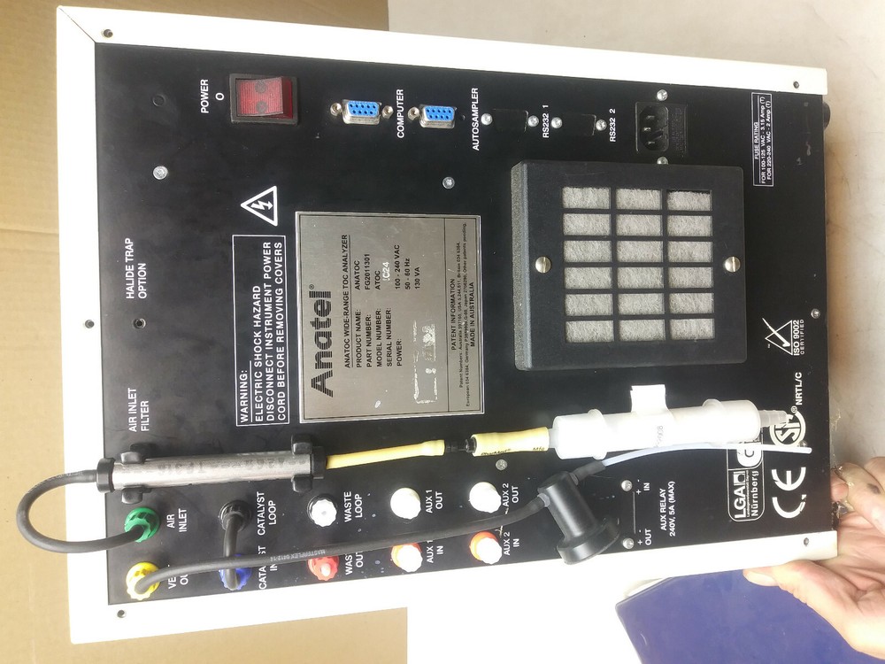 Anatel AnaTOC wide range TOC Analyzer, w/ manual