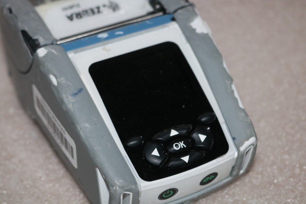 Zebra ZQ610 Portable Barcode Thermal Printer Wireless Bluetooth USB, Pre-Owned .