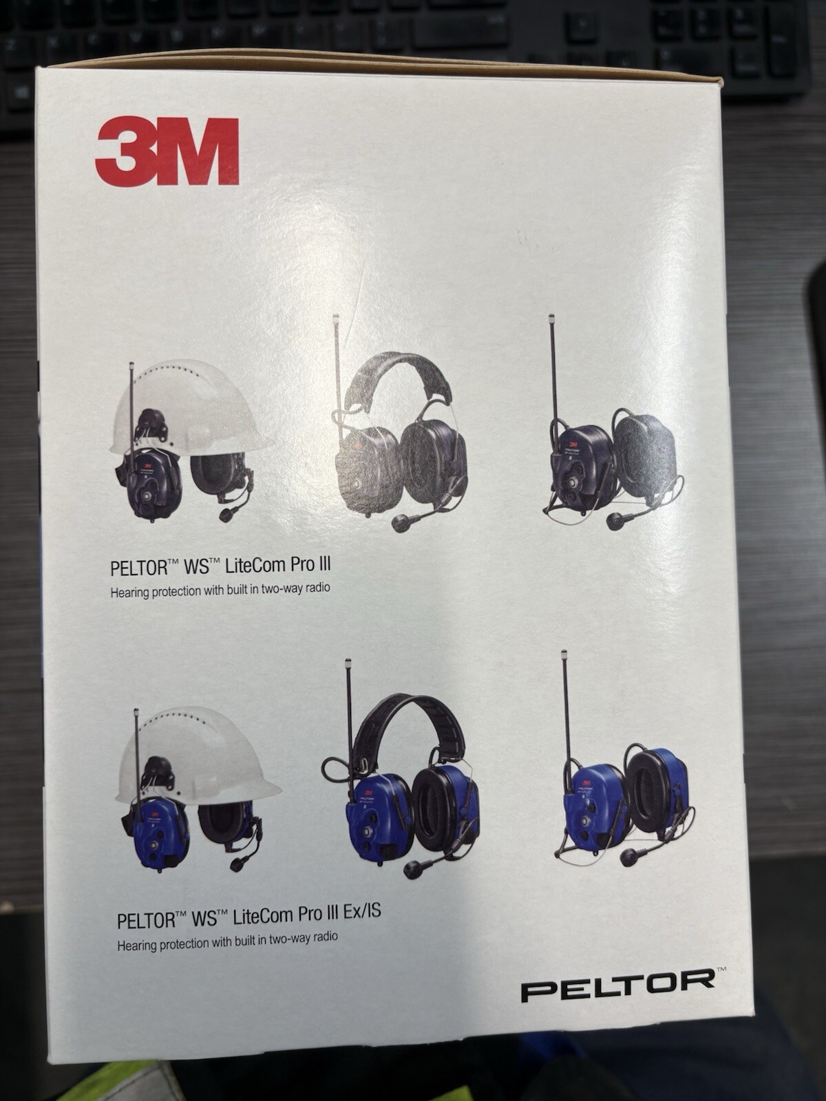 7100099586 3M PELTOR™ WS™ LiteCom PRO III MT73H7P3E4D10NA Hard Hat Headset