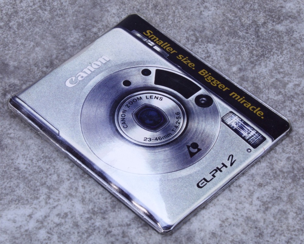 Rare Canon Elph 2 Smaller Size. Bigger Miracle Flashlight
