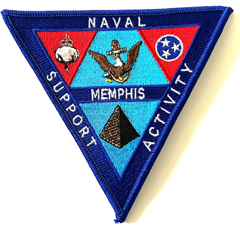 US Naval Support Activity Memphis Tennessee Patch