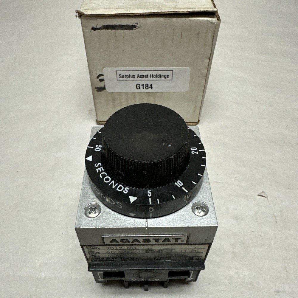 Agastat,7012 ND,5-50 Second 48V Timer
