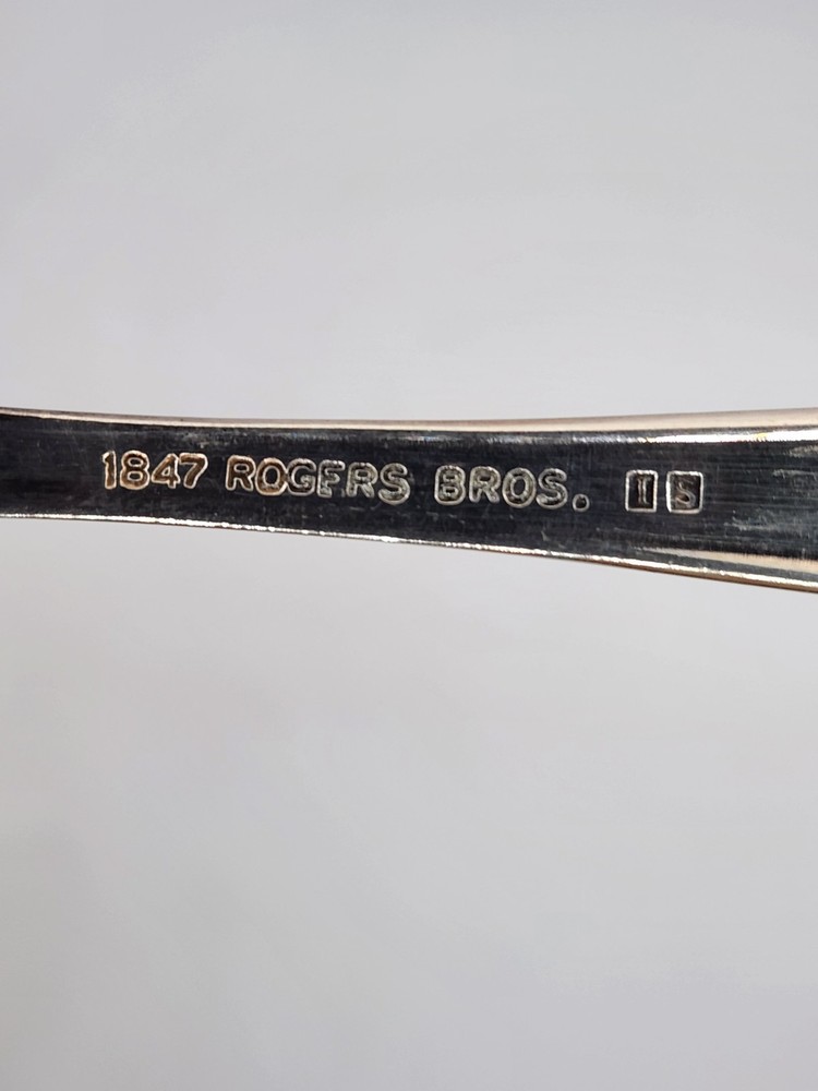 1847 Rogers Bros/IS Esperanto Silver Plate Silverware Flatware Spoon