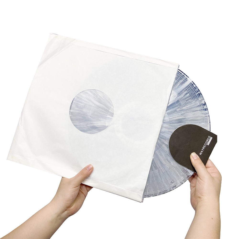 2pcs Record Cleaner Handler Mitt Black Vinyl Record Clip Disc Cleaning DDPT