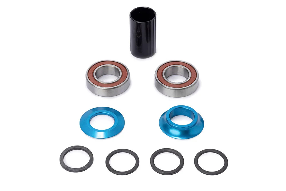 THEORY MID BOTTOM BRACKET KIT - BMX BOTTOM BRACKET - BB - 19mm - BLUE
