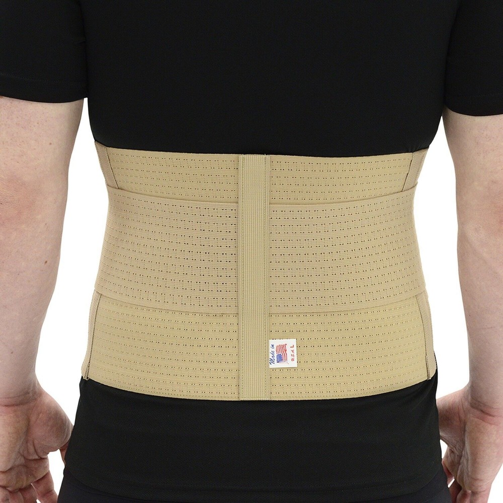 ITA-MED Elastic Duo-Adjustable Back Support (Medium Support) - Made in USA