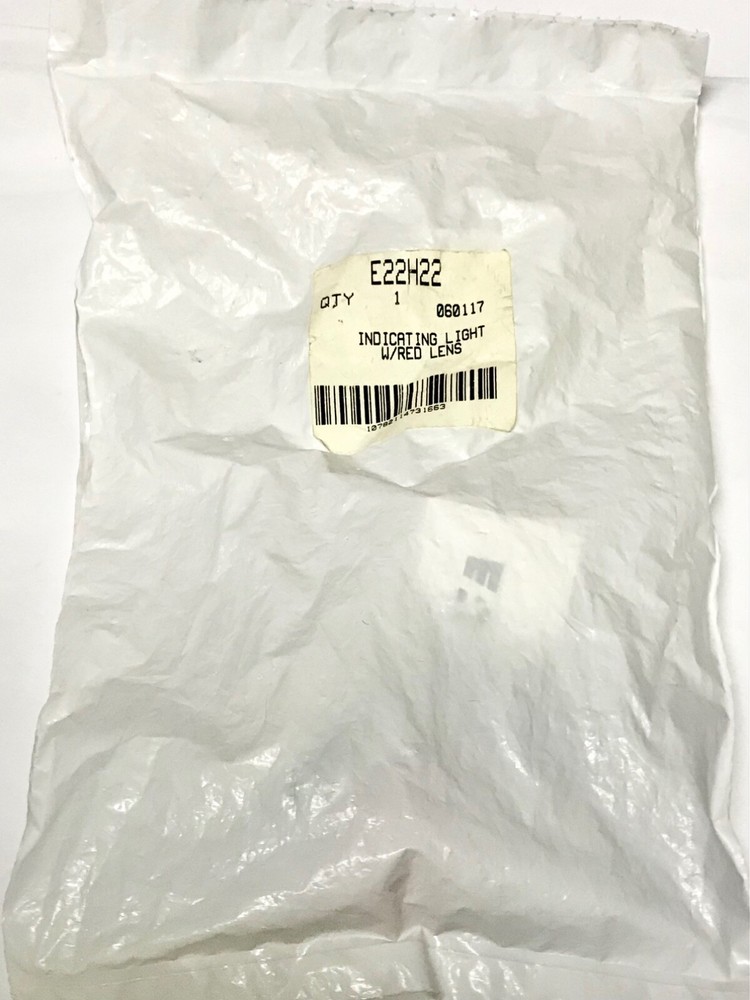 EATON MOELLER E22H22 Red Indicating Pilot Light E22 H22