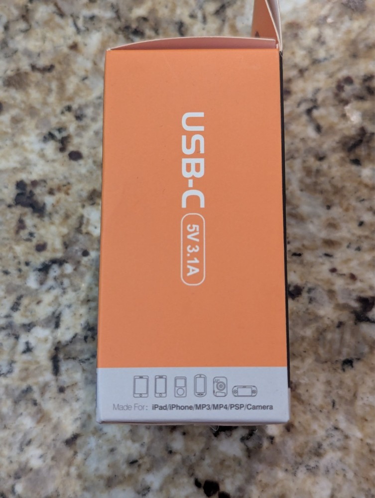 C26 Car MP3 Player RGB Ambient Lighting USB-C 5V 3.1A