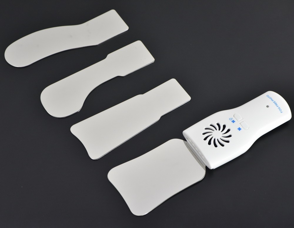 Dental Anti-Fog Mirrors Set Fog Free Intraoral Photography Mirror with LED Light