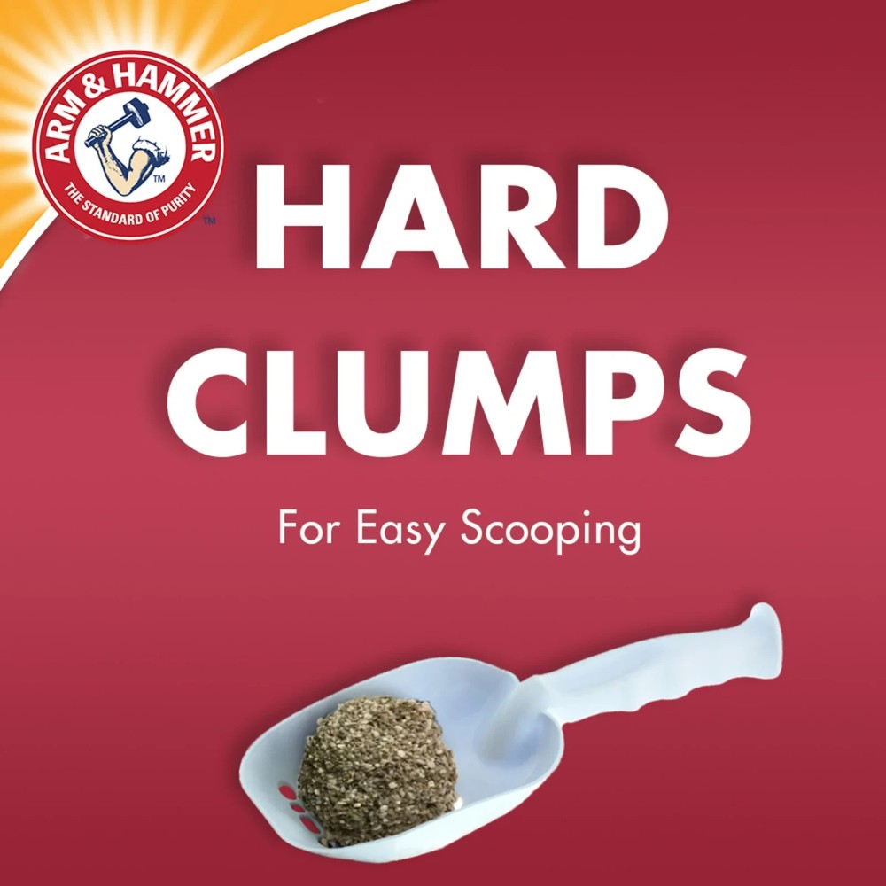 (4 pack) Double Duty Cat Litter, Advanced Odor Control Clumping