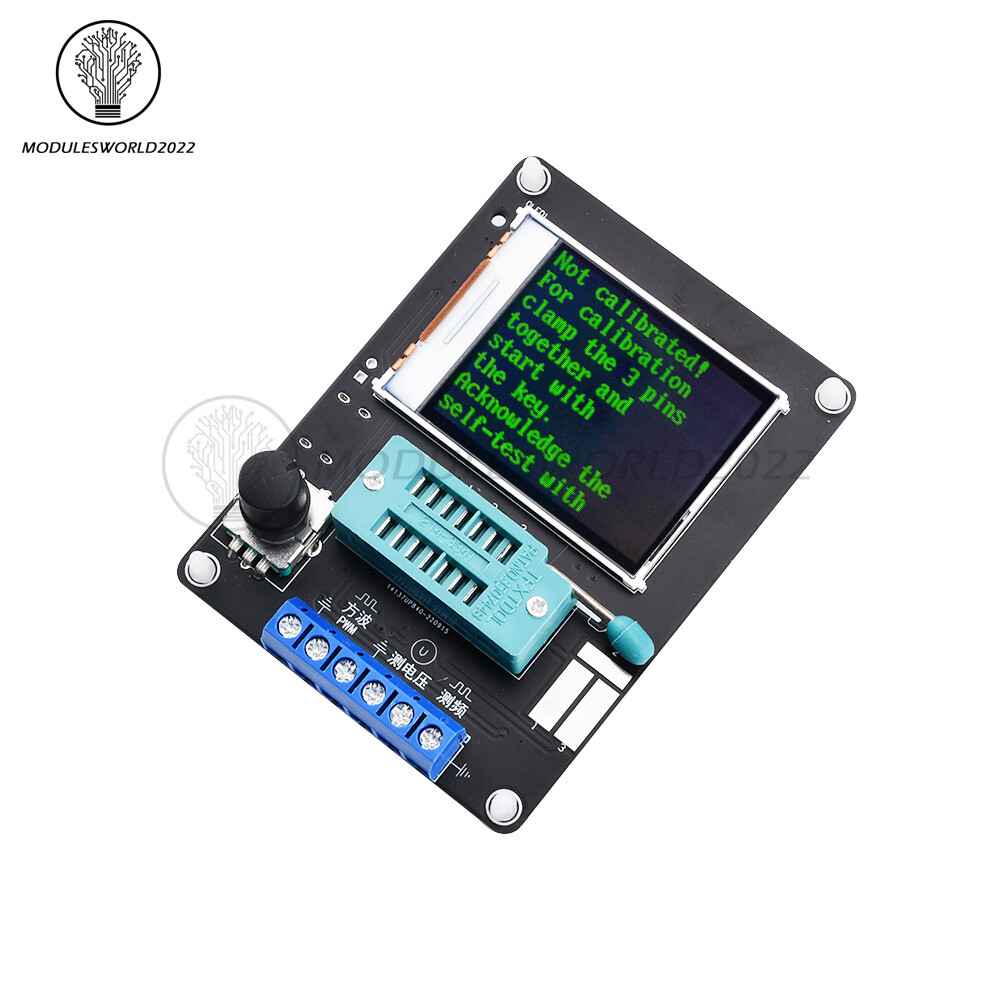 GM328A Transistor Tester Resistance Capacitance Inductance ESR Frequency Meter