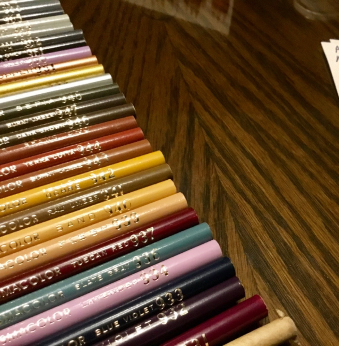 Vintage 1980s Berol 960 PrismaColor Art 60 Color Pencil Set Used & Unused 55/60