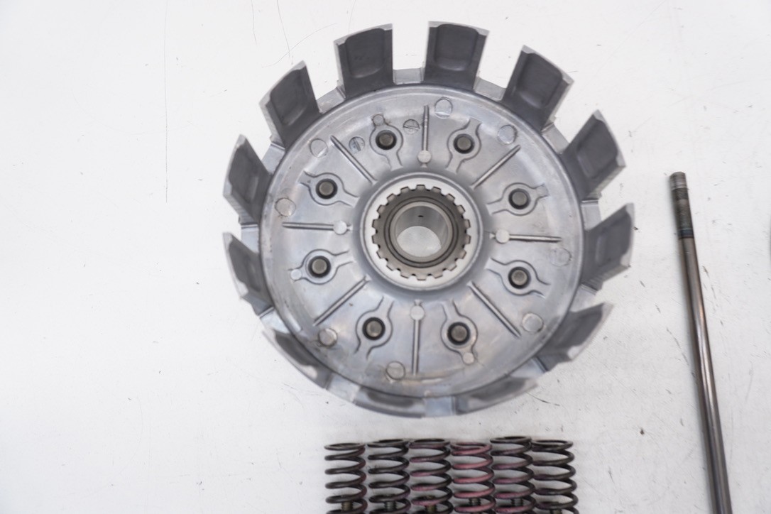 2003 CR250R Clutch OEM Basket Inner Hub Pressure Plate Springs Honda 92-07 #2