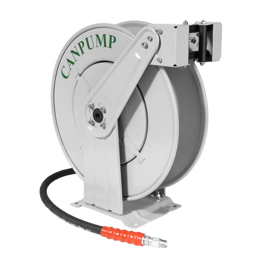 Self-Winding Hi-Pressure Hose Reel, 4000 psi, Dual-Arm Retractable