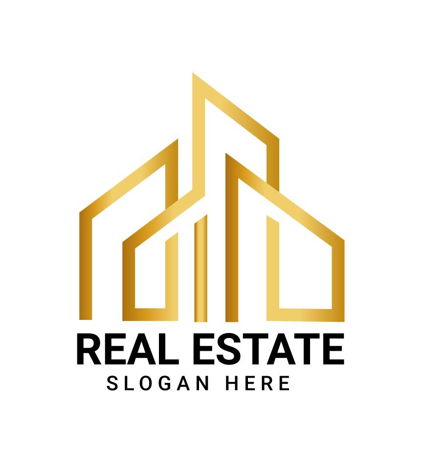 Logo Design Template For Real Estate, Construction, Renovation , Vector Logo