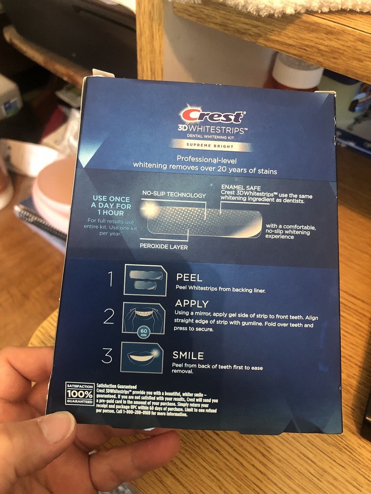 Crest White Strips