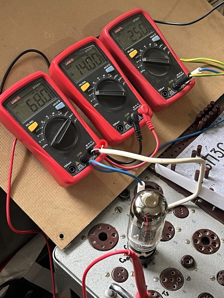 Matched Pair/ Quartet/ Sextet 6P3S - E (6l6/6l6GC/5881) PRECISE TESTING Military