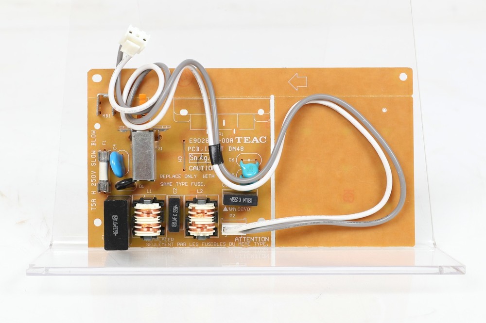 TEAC DM48 PCB Inlet AC Power Filter Board E902858-00A NOS 5A 250V EMI Filter