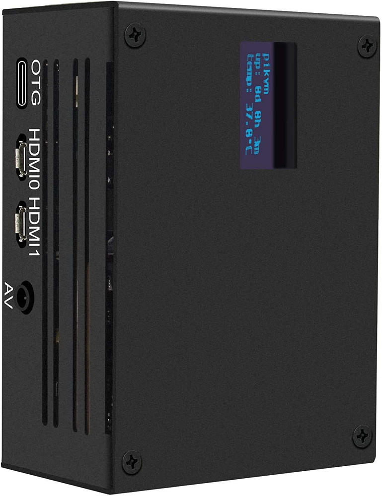 KVM-A3 Kit with Raspberry Pi 4 Case Compatible with Pikvm ATX CSI for Raspberry