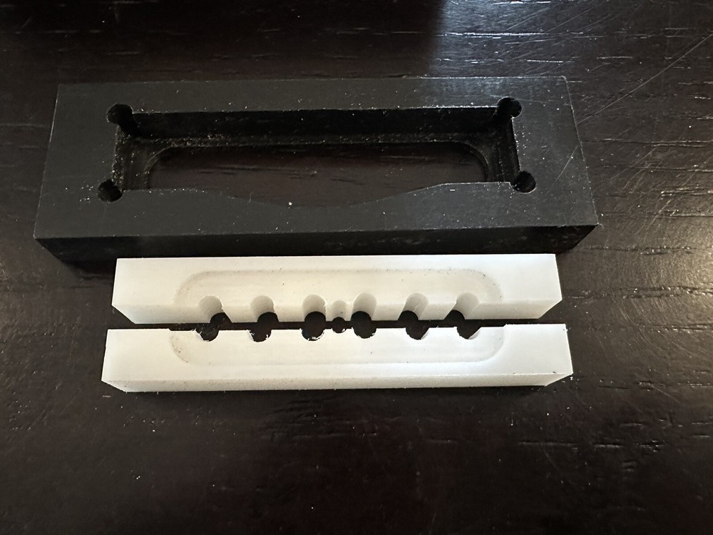 DCS Strat style Pickup Bobbin Assembly Jig .195 & .187 Inserts