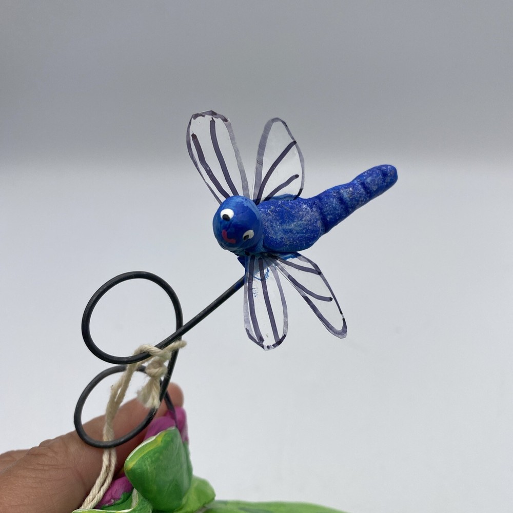 2017 A Carol Creation Handmade Hand Painted Frog 5”