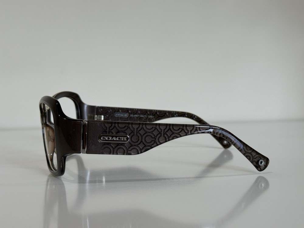 Coach DELANEY S627 Square Gray Sunglasses Frame Only