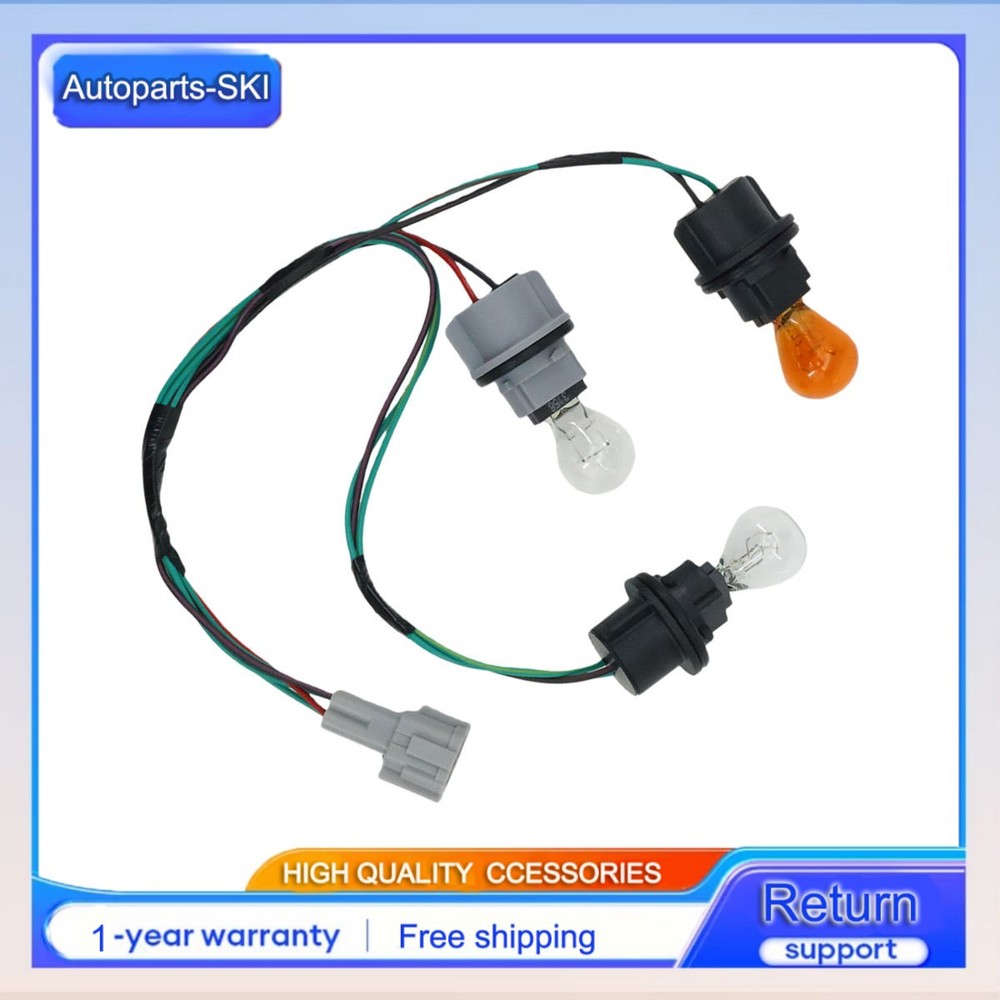 Socket & Wire Tail Light Wiring Harness Fits Nissan Frontier 1998-2002